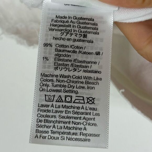 NWT J. Crew High-rise denim short in white - Picture 12 of 12